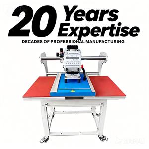 Mesin Press Panas Semi-Otomatis Pneumatik TianDao TD-4060 Double Station 40x60cm Platen Baru untuk <span class=keywords><strong>Kaos</strong></span> - Product Image 1