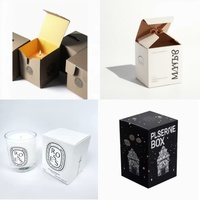 Cajas de Cartón Kraft Plegables Blancas Pequeñas Personalizadas en Stock, Impresión de Serigrafía para Empaque de Harina, Verduras y Carne