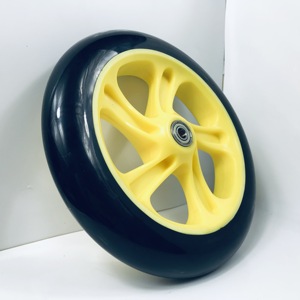Roue de trottinette pour enfants de 8 pouces avec pneu en PU solide pour patins à roulettes - Product Image 3