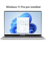 Nuevo Portátil Empresarial de 15.6 Pulgadas con Teclado en Inglés, Batería de Larga Duración, Intel N5095, 8 GB de RAM, SSD de 256 GB Expandible a 2 TB, Windows 11