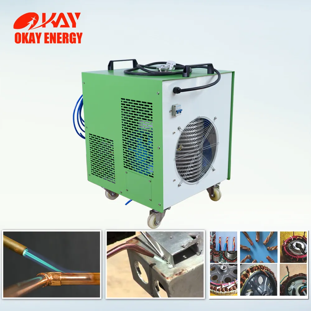 Water Gas Generator Oxyhydrogen Flame Copper Welding Machine