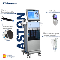 Appareil de beauté facial à l'hydrogène et à l'oxygène H2O2 de qualité supérieure, jet d'eau, hydrodermabrasion, appareil de lifting du visage, machine de soin de la peau