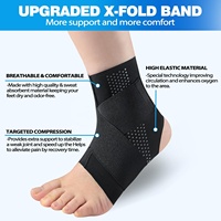 Manchon de compression sportif pour cheville, chaussette pour fasciite plantaire, tendinite d'Achille, douleurs articulaires, réduit l'enflure