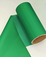 Tissu écologique vert enduit d'adhésif thermofusible pour le renforcement des sacs