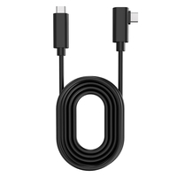 Cable de Carga USB 3.0 Gen2 Tipo-C de 3M/5M con Revestimiento de PVC para Auriculares VR 1/2 y Accesorios de Cámara