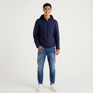 Veste matelassée brillante pour homme, nouvelle conception, hiver, rembourrage chaud, vente en gros, veste bomber à bulles - Product Image 1