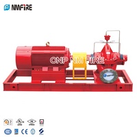Ensemble de pompe à incendie haute pression NFPA20 500 GPM, entraîné par moteur électrique, monophasé, centrifuge, pour eau