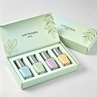 Boîtes en papier personnalisées en gros avec logo pour emballage de kits de vernis à ongles et d'huiles de stamping