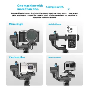FeiyuTech Feiyu SCORP <span class=keywords><strong>Mini</strong></span> <span class=keywords><strong>3</strong></span> <span class=keywords><strong>Pro</strong></span> stabilizzatore <span class=keywords><strong>Gimbal</strong></span> professionale per fotocamera Smartphone stabilizzatori palmari con carico AI Tracker - Product Image 3