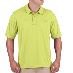 Chemises polo pour hommes tendance, respirantes, à manches courtes, sur mesure, douces, confortables, pour un usage quotidien. - Product Image 1