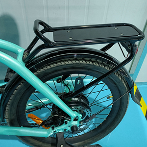 Vélo électrique pliable Swan Mini 250W avec moteur sans balais, cadre en aluminium, batterie au lithium, freins à disque 7 vitesses, fabricant Swan 250w - Product Image 5