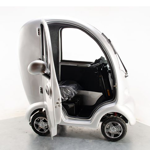 Mini <span class=keywords><strong>Scooter</strong></span> de Cuatro Ruedas con Cabina, <span class=keywords><strong>Sin</strong></span> Licencia de Conducir, Mini Auto Eléctrico - Product Image 1