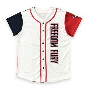 Diseño personalizado Camisetas de béisbol Poliéster Algodón Tela Logo Sublimación Imprimir Jersey de béisbol - Product Image 2