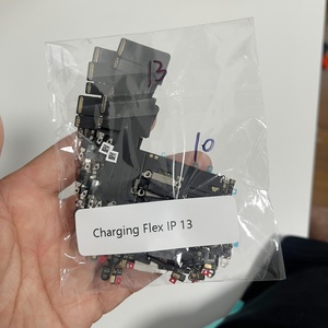USB Charging Dock Connector Board For iPhone 13 Flex <b>Cable</b> Ribbon Replacement With Bottom <b>Microphone</b> Cellular Antenna Tested - Product Image 3