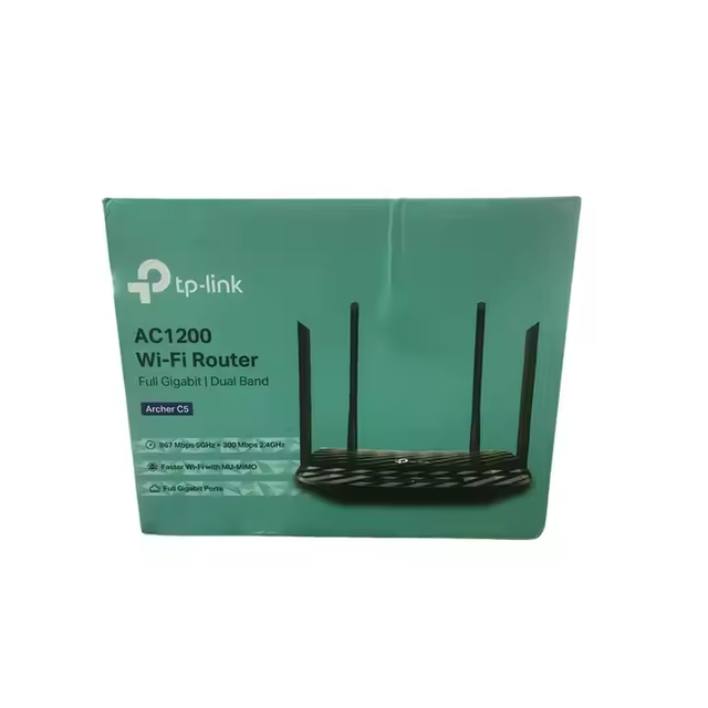 Hot Selling Tp-Link Archer C5 AC1200 Wireless Dual Band Gigabit Router 4*5dBi Antennas 4 Gigabit Ports