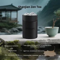 Diffuseur de parfum pour voiture JINGDUZHIXING, parfum de montagne de thé moderne, parfum solide longue durée, accessoires d'intérieur en verre, ornement