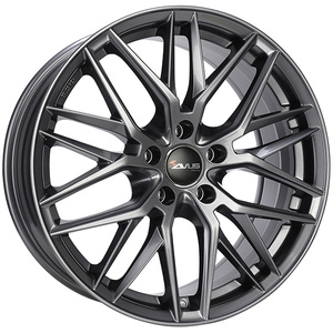AF19 7.5x17 5x108 ET 45 Roues Anthracite pour voitures de tourisme CERCHI en LEGA Modèle AF19 - Product Image 1