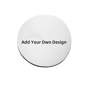 Factory Custom Logo Size Round Mousepad Funny Fruit Mouse Pad Cool Promotion Gifts Mouse Mat with Sublimation Print Stitch <b>Edges</b> - Product Image 3