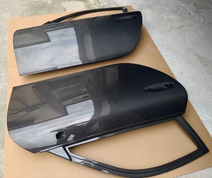 11-20 portes en Fiber de carbone de mise à niveau de Modification extérieure de voiture pour Porsche 911 991 portes avant en Fiber de carbone de piste de course - Product Image 4