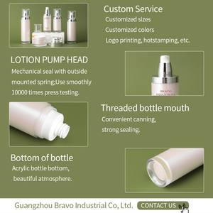 Bán Buôn Sang Trọng Mỹ Phẩm Bao Bì Tùy Chỉnh Lọ Chai Nhựa Chai Nhựa Chất Lượng Cao Vẻ Đẹp Bao Bì Sản Phẩm - Product Image 5