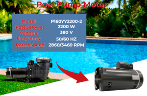 <span class=keywords><strong>Moteur</strong></span> de pompe 2200W de remplacement ODM |   <span class=keywords><strong>Moteur</strong></span> asynchrone triphasé Honest 380V 50/60HZ NEMA 56Y, modèle CE ODP P160Y2200-2 à bride - Product Image 2