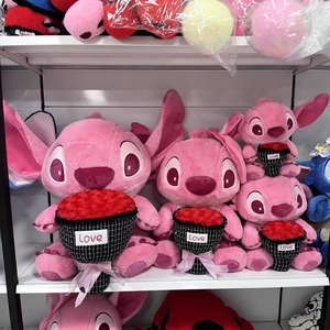 Meilleures ventes : Bouquet de roses, Porte-clés en peluche bleu à points, Poupée en peluche étoile bébé, Personnages de dessins animés doux et animés, Oreiller - Product Image 6