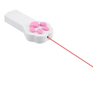 Jouet pointeur Laser rouge pour animaux de compagnie, 3 en 1, interactif, Charge USB, nouveauté, jeu