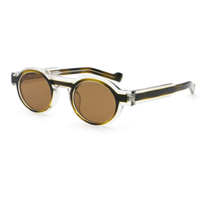 Lunettes de soleil tendance unisexe, monture intégrale personnalisable, légères et confortables, verres PC UV400, en propionate durable - Product Image 2