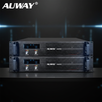 Amplificateur de puissance 2U AM450 400W, circuit classe H, 4 ohms, métal, bonne qualité sonore