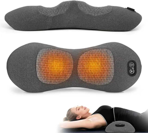 Almohada de Masaje para Espalda y Cuello Recargable 3 en 1 Phenitech - Masajeador de Cuello con Funciones de Calor y Tracción, Certificado CE - Product Image 1