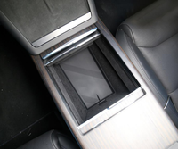 Bodenschutz matten für Silikon konsolen für Tesla Model X Model S Mittel konsole Unterer Silikon liner Tesla-Zubehör