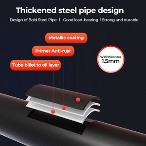 Barra de dominadas portátil de acero para marco de puerta, equipo de fitness para el hogar, pasillo o pared. - Product Image 3