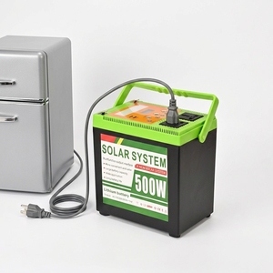 Station d'alimentation portable à batterie LiFePO4 haute capacité, générateur solaire 300W 500W 1000W pour le camping et la sauvegarde à domicile - Product Image 6