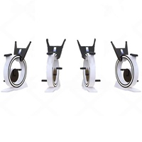 Vélo ergonomique réglable en acier inoxydable avec design escargot confortable pour équipement de loisirs extérieur, monoplace