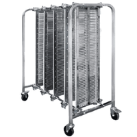 Chariot de stockage en acier inoxydable pour bobines de circuits imprimés ESD personnalisées, avec poignée réglable, SMT