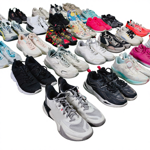 Chaussures de sport d'occasion pour femmes, rehaussantes, style Oxford, décontractées, pour la marche, grade A, stock de marques internationales mixtes - Product Image 1