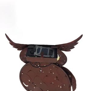 Lámpara Solar de Jardín con Forma de Búho, Decoración LED para Exteriores, Resistente al Agua, con Estaca Independiente - Product Image 4