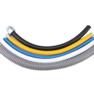 Muestra Gratuita de Tubería <span class=keywords><strong>Flexible</strong></span> Metálica de PVC de 20 mm, Recubierta de PVC, Anticorrosiva, Anti-UV, Antienvejecimiento, Impermeable - Product Image 5
