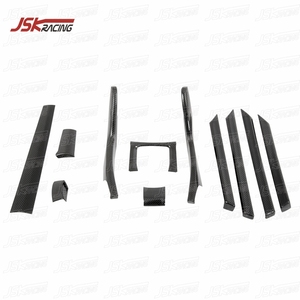 IN FIBRA di CARBONIO <span class=keywords><strong>INTERNI</strong></span> (11 PCS) PER IL 2016-2018 <span class=keywords><strong>HONDA</strong></span> CIVIC X - Product Image 6