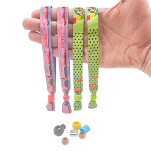 Özelleştirilmiş etkinlikler için <span class=keywords><strong>Logo</strong></span> olmadan renk bez olay bilekliği - Product Image 3