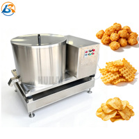 Best verkochte centrifugale olie-remover machine, voedseldehydrator, ontvettingsmachine, continue productielijn voor het ontvetten van chips