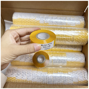 Ruban de transfert thermique résistant aux rayures étiquette de pneu ruban de carbone jaune rouge Dot caoutchouc ruban ceinture pneu équilibre dynamique carbone - Product Image 3