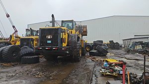 ญี่ปุ่นทํา Komatsu wa600 รถตักล้อหน้าภาพวาดเดิม, รถตักล้อยาง 12 ตัน wa470 WA500 wa600 รถตักล้อยางในสต็อก - Product Image 4