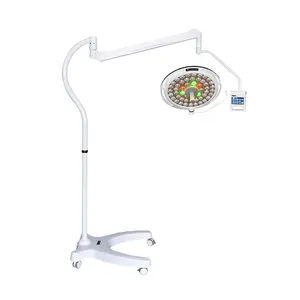 Медицинская бестеневая Операционная лампа, переносная Рабочая лампа с подвижными колесами для офтальмологии, стоматологической хирургии