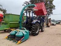 Tracteur récolteur d'ensilage 4x4, moteur 100 CV (Phase II), pneus 9.5-24/14.9-30, empattement 2050 mm pour la récolte de fourrage