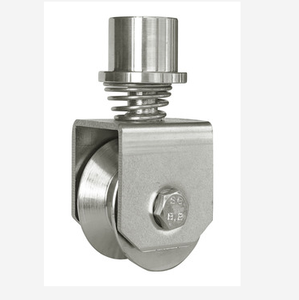 <span class=keywords><strong>Roue</strong></span> de porte rotative à 360 degrés en acier inoxydable 304 <span class=keywords><strong>avec</strong></span> <span class=keywords><strong>ressort</strong></span> <span class=keywords><strong>pour</strong></span> portes pliantes - Product Image 1