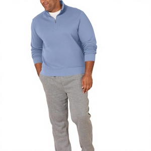 Sweat-shirt décontracté pour homme à demi-zip, durable, coupe confortable, matière douce, idéal pour la superposition saisonnière - Product Image 2