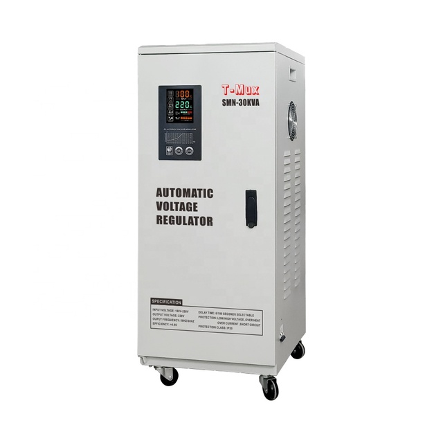 20KVA Ac Voltage Regulators/Stabilizers Single Phase Avr Servo Motor Automatic Voltage Regulator 220V Ac Stabilizer for Avr