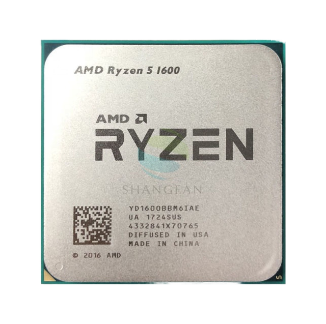 For for 5 1600 R5 PRO 3.2 GHz 65W 6-core Desktop Processor YD1600BBM6IAE YD160BBBM6IAE Socket AM4 Used
