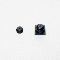 Objectif micro-perforé M6.5 EFL 3.8mm pour caméra de téléphone portable 5MP, support microporeux 8*8mm, lecteur facial 1/4" et objectif de scanner de codes-barres M6